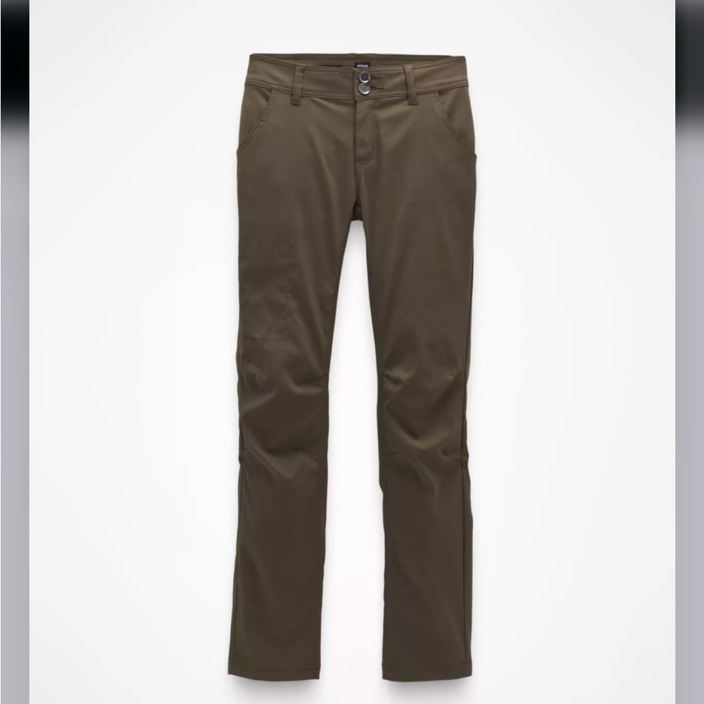 Prana Women’s Halle Straight Pant - Size 8 Short- Slate Green - Picture 2 of 9